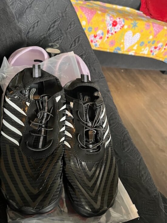 GROUNDED FOOTWEAR Shoes - GROUNDED FOOTWEAR  UNISEX BLACK  M 9.5  W 11